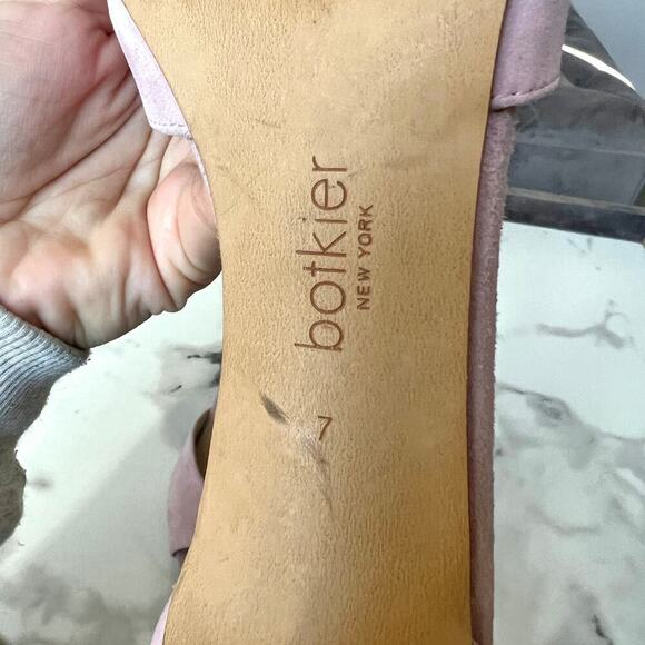 Botkier Anna Pastel Pink Ankle Strap High Heel Sandals Size 7 - Picture 9 of 9